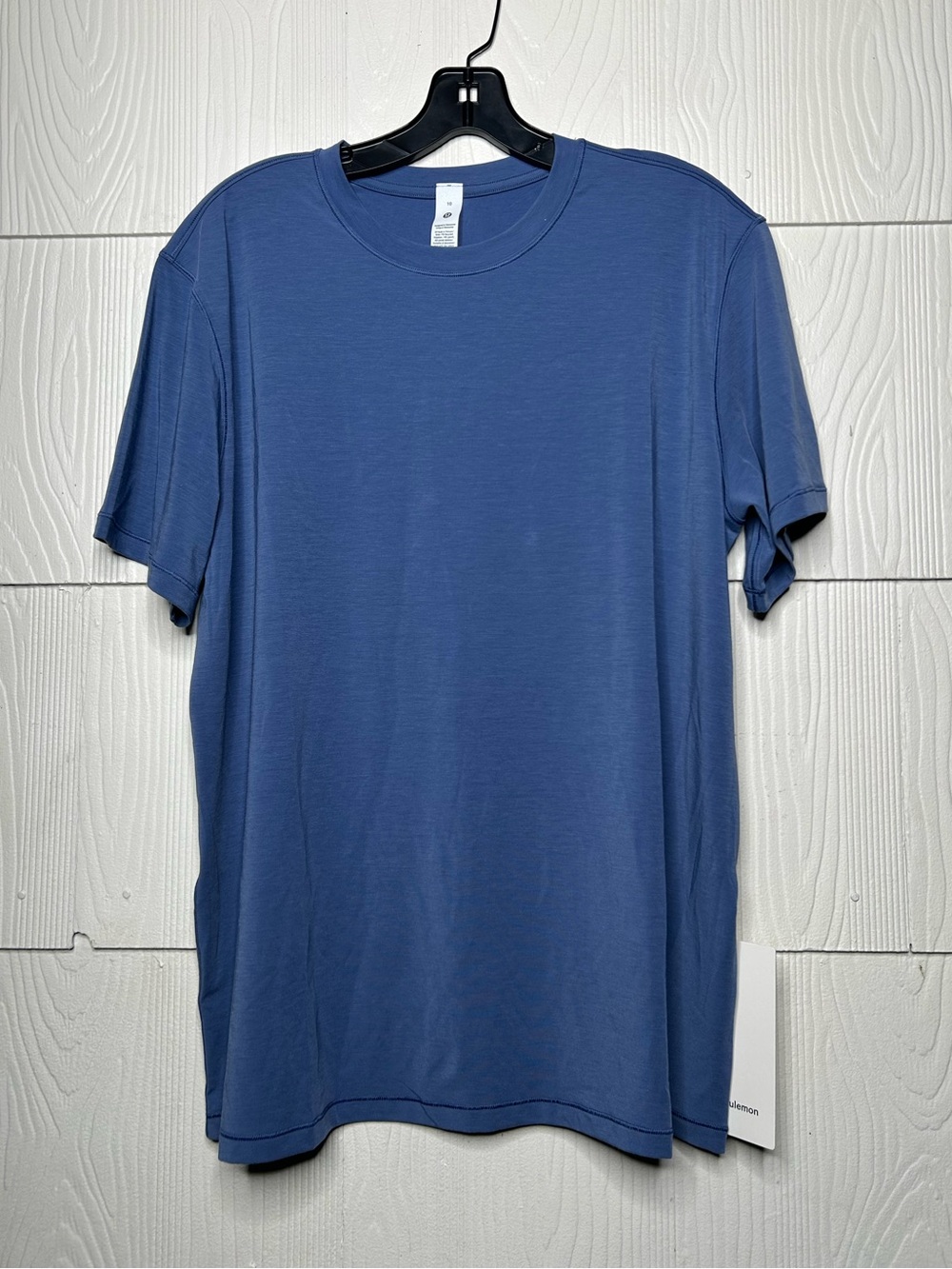 lululemon athletica Short Sleeve Crewneck Tee in Slate Blue